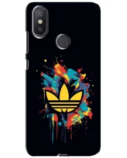 Чехол для Xiaomi Mi A2 Lite с картинкой «Adidas Splash»