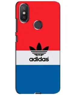 Чехол для Xiaomi Mi A2 Lite с картинкой «Ретро блоки Adidas» Чехол для Xiaomi Mi A2 Lite с картинкой «Ретро блоки Adidas»