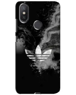 Чехол для Xiaomi Mi A2 Lite с картинкой «Абстрактный дым Adidas» Чехол для Xiaomi Mi A2 Lite с картинкой «Абстрактный дым Adidas»