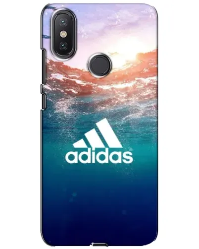 Чехол для Xiaomi Mi A2 Lite с картинкой «Океанская глубина адидас» Чехол для Xiaomi Mi A2 Lite с картинкой «Океанская глубина адидас»