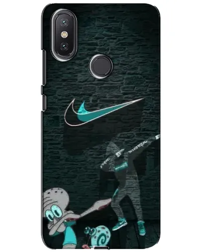 Чехол для Xiaomi Mi A2 Lite с картинкой «Спортивный арт Nike»