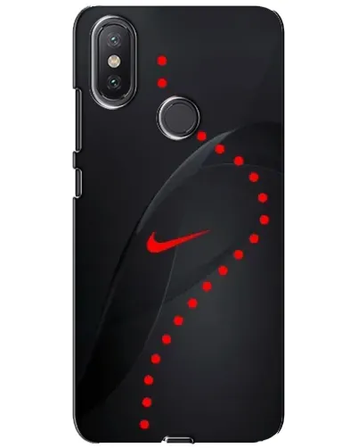 Чехол для Xiaomi Mi A2 Lite с картинкой «Абстрактный дизайн Nike»