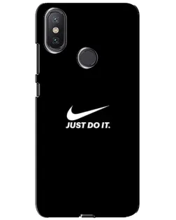 Чехол для Xiaomi Mi A2 Lite с картинкой «Минимализм от Nike» Чехол для Xiaomi Mi A2 Lite с картинкой «Минимализм от Nike»