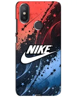 Чехол для Xiaomi Mi A2 Lite с картинкой «Градиентный принт Найк» Чехол для Xiaomi Mi A2 Lite с картинкой «Градиентный принт Найк»