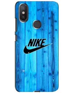Чехол для Xiaomi Mi A2 Lite с картинкой «Голубое дерево Nike» Чехол для Xiaomi Mi A2 Lite с картинкой «Голубое дерево Nike»