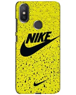 Чехол для Xiaomi Mi A2 Lite с картинкой «Желтый текстурный Nike» Чехол для Xiaomi Mi A2 Lite с картинкой «Желтый текстурный Nike»
