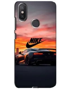 Чехол для Xiaomi Mi A2 Lite с картинкой «Nike и суперкар» Чехол для Xiaomi Mi A2 Lite с картинкой «Nike и суперкар»