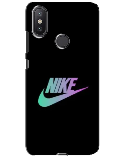 Чехол для Xiaomi Mi A2 Lite с картинкой «Nike — городская ночь»