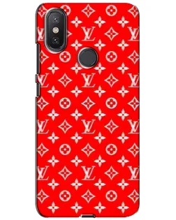 Чехол для Xiaomi Mi A2 Lite с картинкой «Яркий паттерн LV»