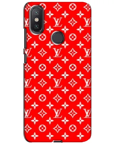 Чехол для Xiaomi Mi A2 Lite с картинкой «Яркий паттерн LV»