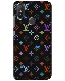 Чехол для Xiaomi Mi A2 Lite с картинкой «Цветная монограмма LV»