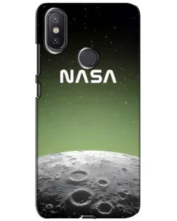 Чехол для Xiaomi Mi A2 Lite с картинкой «NASA — лунный градиент»