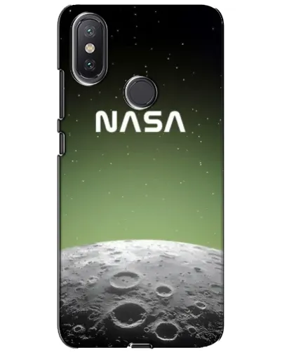 Чехол для Xiaomi Mi A2 Lite с картинкой «NASA — лунный градиент»