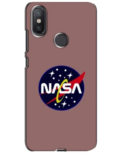 Чехол для Xiaomi Mi A2 Lite с картинкой «NASA — ретро космос»