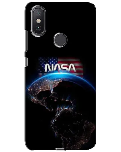 Чехол для Xiaomi Mi A2 Lite с картинкой «Земля из космоса NASA»