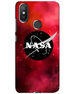 Чехол для Xiaomi Mi A2 Lite с картинкой «NASA — красная туманность»