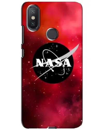 Чехол для Xiaomi Mi A2 Lite с картинкой «NASA — красная туманность»