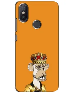 Чехол для Xiaomi Mi A2 Lite с картинкой «Золотая обезьяна Bored Ape»