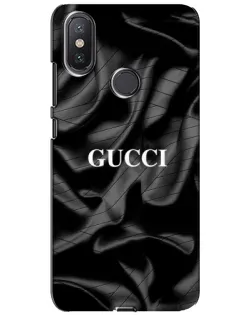Чехол для Xiaomi Mi A2 Lite с картинкой «Gucci — шелковые волны»