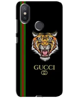 Чехол для Xiaomi Mi A2 Lite с картинкой «Тигр Gucci»