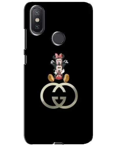 Чехол для Xiaomi Mi A2 Lite с картинкой «Минни Маус на лого» Чехол для Xiaomi Mi A2 Lite с картинкой «Минни Маус на лого»