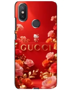 Чехол для Xiaomi Mi A2 Lite с картинкой «Gucci — золотой сад»