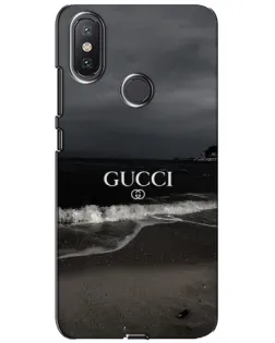 Чехол для Xiaomi Mi A2 Lite с картинкой «Gucci — морской прибой»