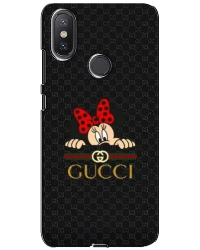 Чехол для Xiaomi Mi A2 Lite с картинкой «Минни Маус Gucci — черный» Чехол для Xiaomi Mi A2 Lite с картинкой «Минни Маус Gucci — черный»