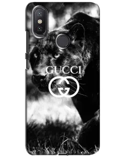 Чехол для Xiaomi Mi A2 Lite с картинкой «Gucci — дикая природа»