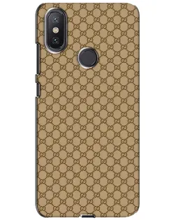 Чехол для Xiaomi Mi A2 Lite с картинкой «Gucci — классический беж»