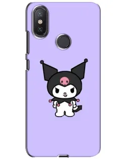 Чехол для Xiaomi Mi A2 Lite с картинкой «Kuromi — нежный фиолетовый»