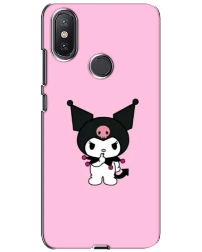 Чехол для Xiaomi Mi A2 Lite с картинкой «Kuromi — розовая нежность»
