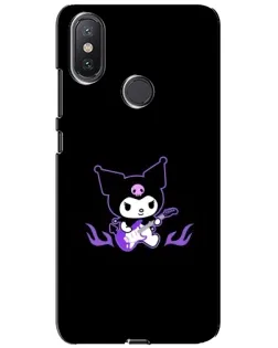 Чехол для Xiaomi Mi A2 Lite с картинкой «Электрическая Kuromi»