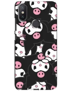 Чехол для Xiaomi Mi A2 Lite с картинкой «Паттерн голов Куроми»