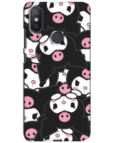 Чехол для Xiaomi Mi A2 Lite с картинкой «Паттерн голов Куроми»