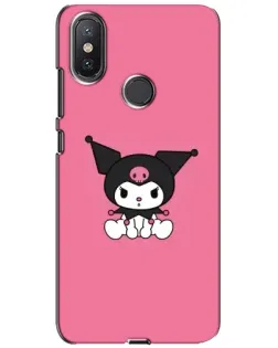Чехол для Xiaomi Mi A2 Lite с картинкой «Хмурая Kuromi»