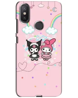 Чехол для Xiaomi Mi A2 Lite с картинкой «My Melody и Kuromi»