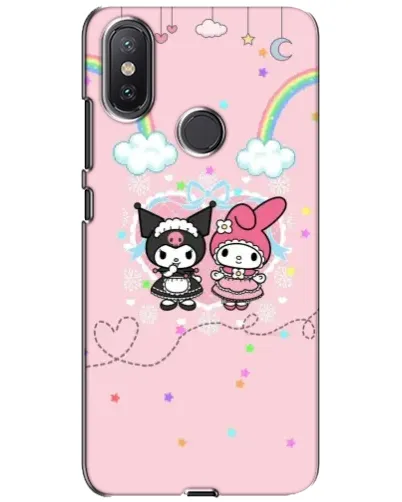 Чехол для Xiaomi Mi A2 Lite с картинкой «My Melody и Kuromi»