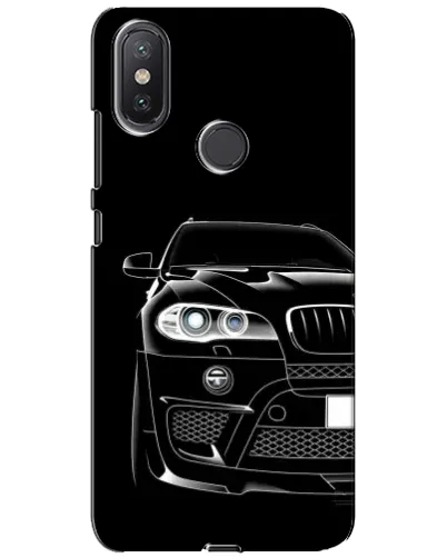 Чехол для Xiaomi Mi A2 Lite с картинкой «Темный силуэт BMW» Чехол для Xiaomi Mi A2 Lite с картинкой «Темный силуэт BMW»