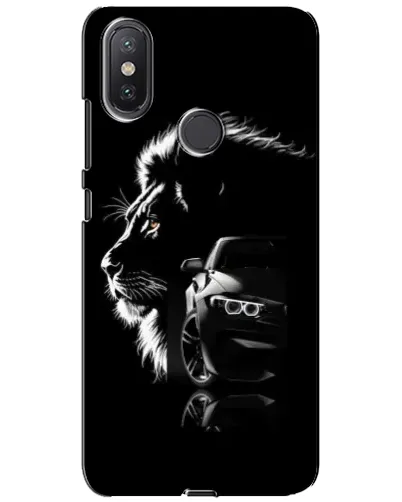 Чехол для Xiaomi Mi A2 Lite с картинкой «BMW и лев» Чехол для Xiaomi Mi A2 Lite с картинкой «BMW и лев»