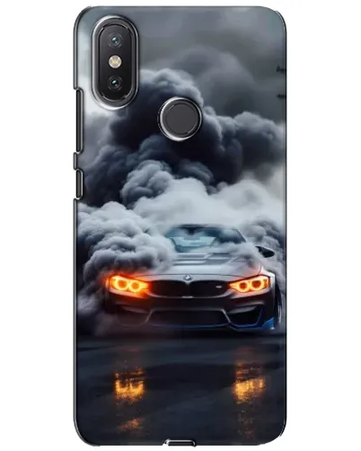 Чехол для Xiaomi Mi A2 Lite с картинкой «BMW в дыму» Чехол для Xiaomi Mi A2 Lite с картинкой «BMW в дыму»
