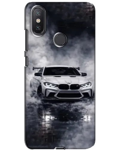 Чехол для Xiaomi Mi A2 Lite с картинкой «BMW сквозь туман» Чехол для Xiaomi Mi A2 Lite с картинкой «BMW сквозь туман»