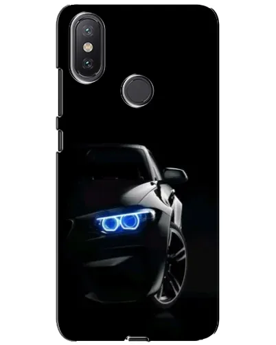 Чехол для Xiaomi Mi A2 Lite с картинкой «BMW — ночной взгляд» Чехол для Xiaomi Mi A2 Lite с картинкой «BMW — ночной взгляд»