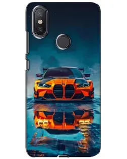 Чохол для Xiaomi Mi A2 Lite з картинкою «BMW — золота емблема»