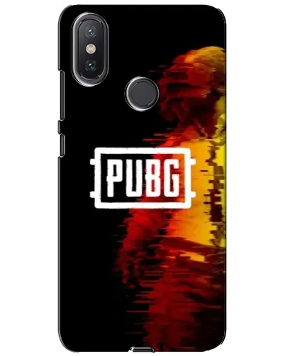 Чехол для Xiaomi Mi A2 Lite с картинкой «Яркий логотип PUBG»