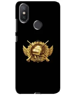 Чехол для Xiaomi Mi A2 Lite с картинкой «PUBG — оранжевый градиент» Чехол для Xiaomi Mi A2 Lite с картинкой «PUBG — оранжевый градиент»
