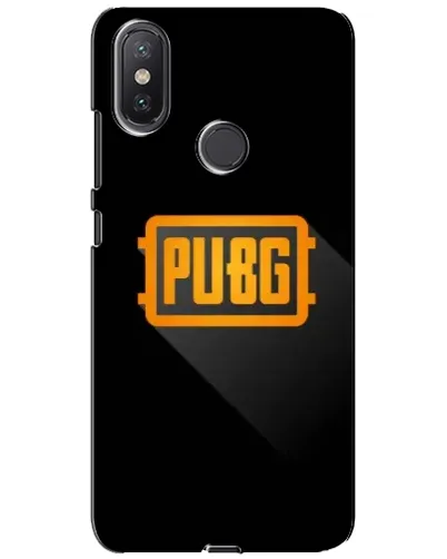 Чехол для Xiaomi Mi A2 Lite с картинкой «PUBG — рамка лого»