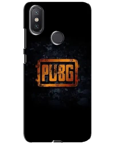 Чехол для Xiaomi Mi A2 Lite с картинкой «PUBG — золотой логотип»