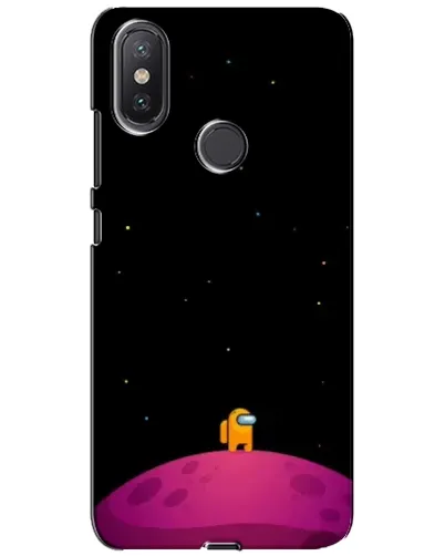 Чехол для Xiaomi Mi A2 Lite с картинкой «Одинокий герой на планете» Чехол для Xiaomi Mi A2 Lite с картинкой «Одинокий герой на планете»