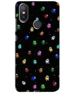 Чехол для Xiaomi Mi A2 Lite с картинкой «Экипаж Among Us» Чехол для Xiaomi Mi A2 Lite с картинкой «Экипаж Among Us»